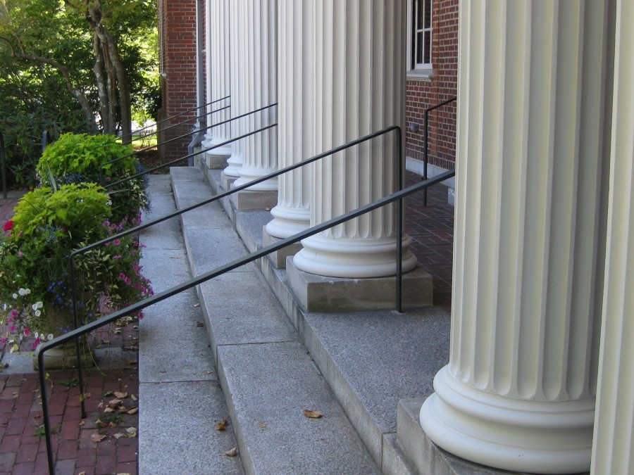 CONCORD MAIN LIBRARY - WOOD COLUMN RESTORATION